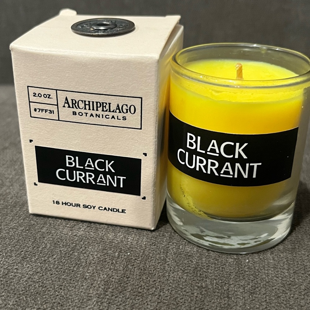 Archipelago Yellow Candle Accents